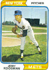 1974 Topps Baseball Cards      356     Jerry Koosman